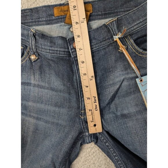 Saforte Jeans Womens 30 Bootcut Lovely Fit Studs Detail Pockets Blue - Picture 12 of 16